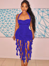 Halter Neck Bodycon Mini Dress